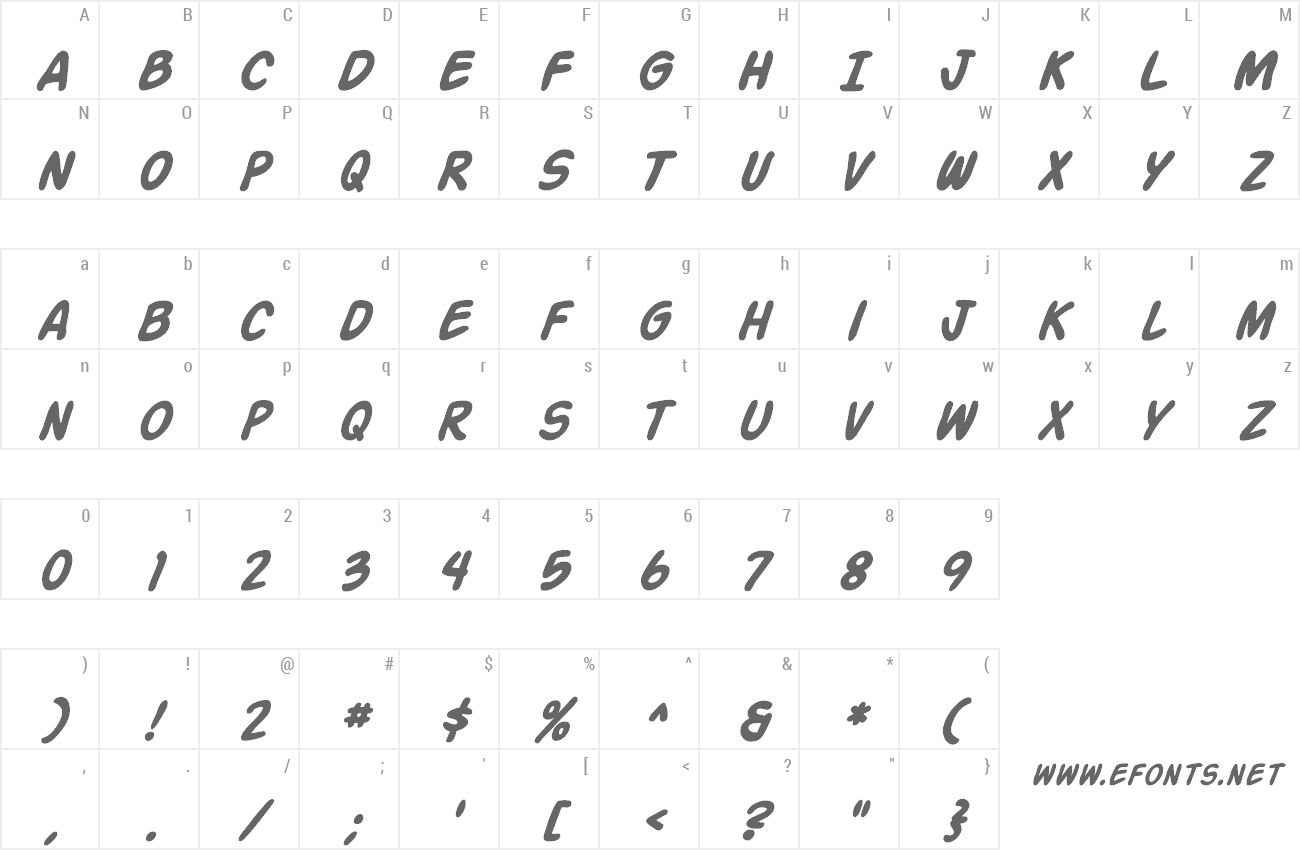Font Action Man preview